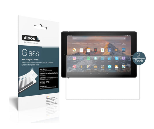 2x 9H Schutzfolie matt für Amazon Fire HD 10 (2019 (1)