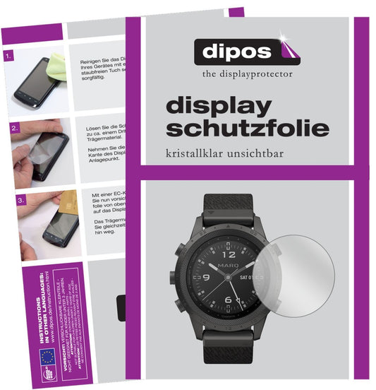 6x Schutzfolie klar für Garmin MARQ Commander Disp (1)