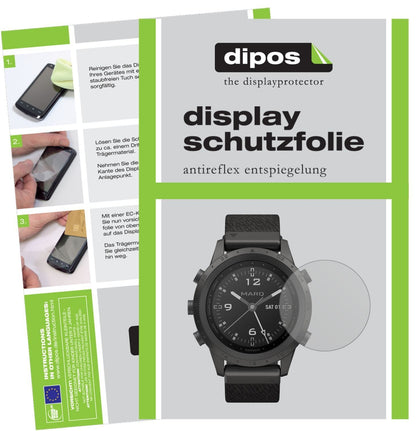 2x Schutzfolie matt für Garmin MARQ Commander Disp (1)
