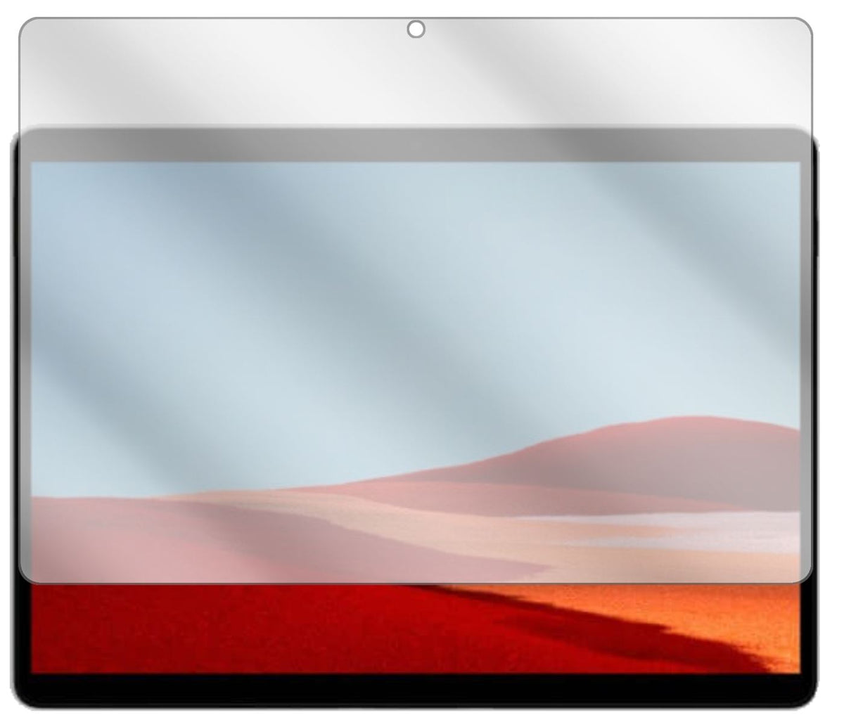 1x Schutzfolie klar für Microsoft Surface Pro X Di (2)