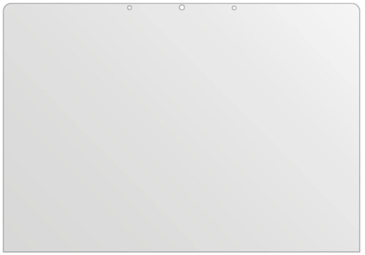 1x Schutzfolie matt für Microsoft Surface Laptop 3 (3)
