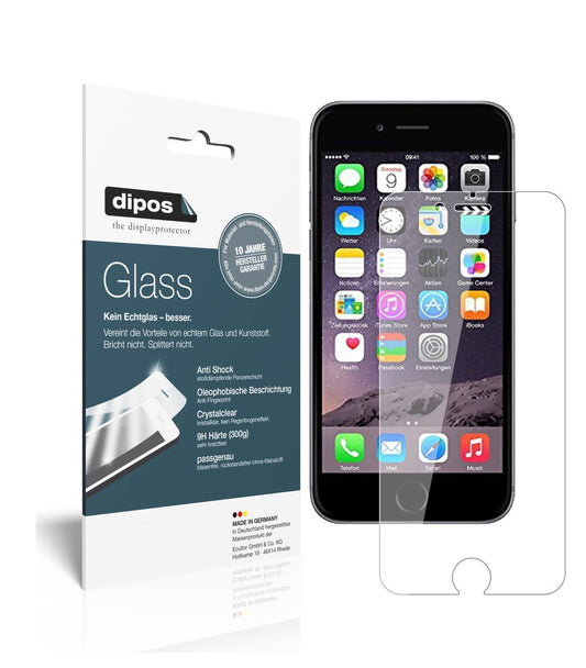1x 9H Schutzfolie für Apple iPhone 6 / 6S / 7 Panz (1)