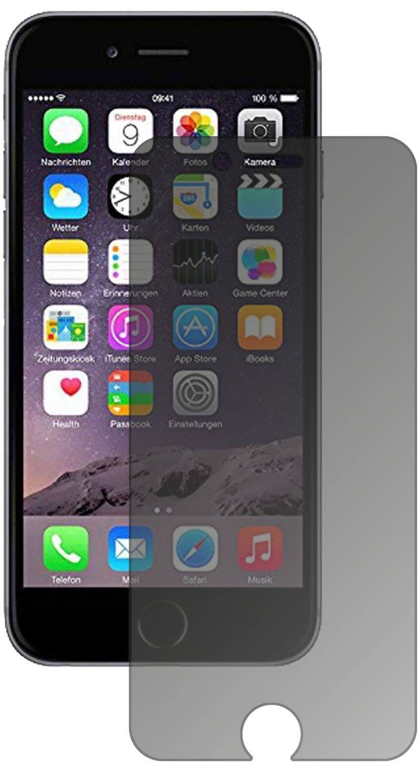 Blickschutzfolie für Apple iPhone 6 / 6S / 7 matt  (2)