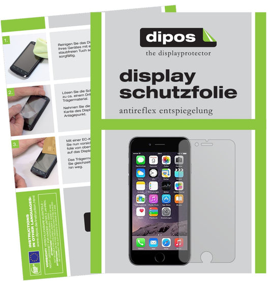 1x Schutzfolie matt für Apple iPhone 6 / 6S / 7 Di (1)