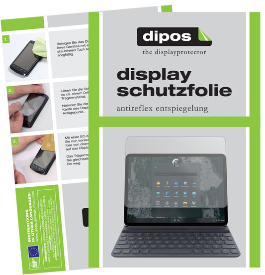 2x Schutzfolie matt für Microsoft Surface Pro 7 Di (1)