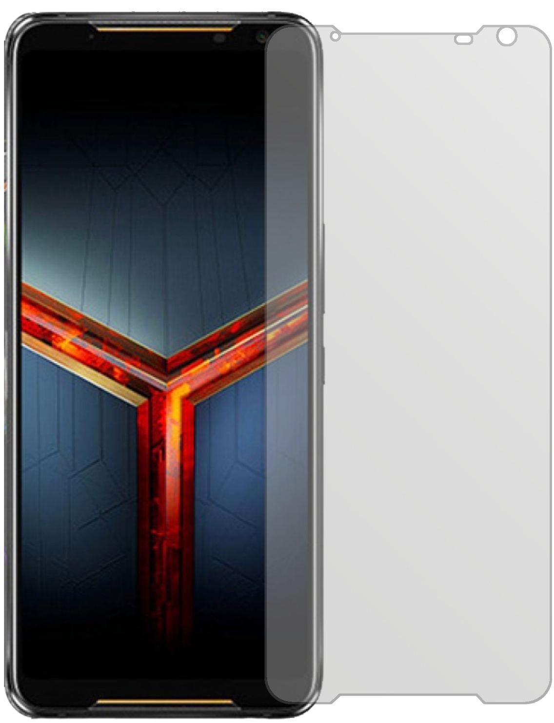 5x Schutzfolie matt für Asus ROG Phone 2 Display-S (2)