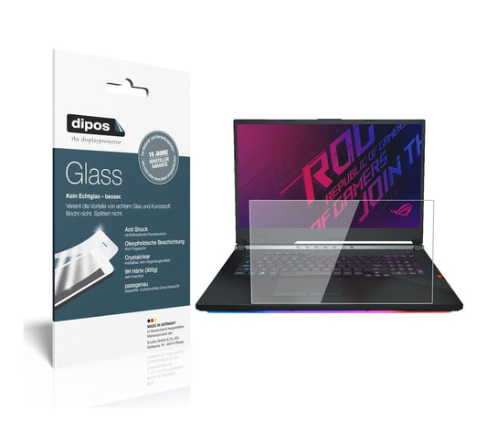 1x 9H Schutzfolie für Asus ROG Strix Scar III G731 (1)