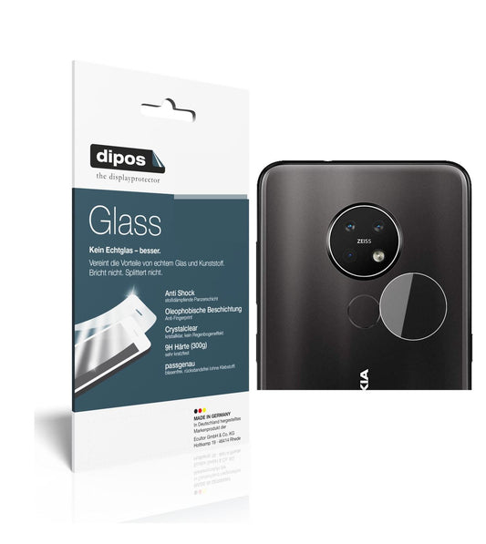 2x 9H Schutzfolie für Nokia 7.2 Kameralinse Panzer (1)