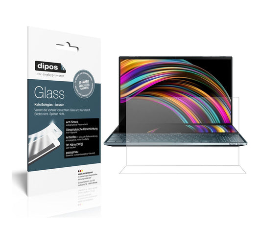 1x 9H Schutzfolie matt für Asus ZenBook Pro Duo Pa (1)