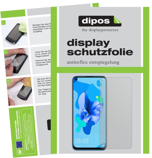 2x Schutzfolie matt für Huawei nova 5 Display-Schu (1)