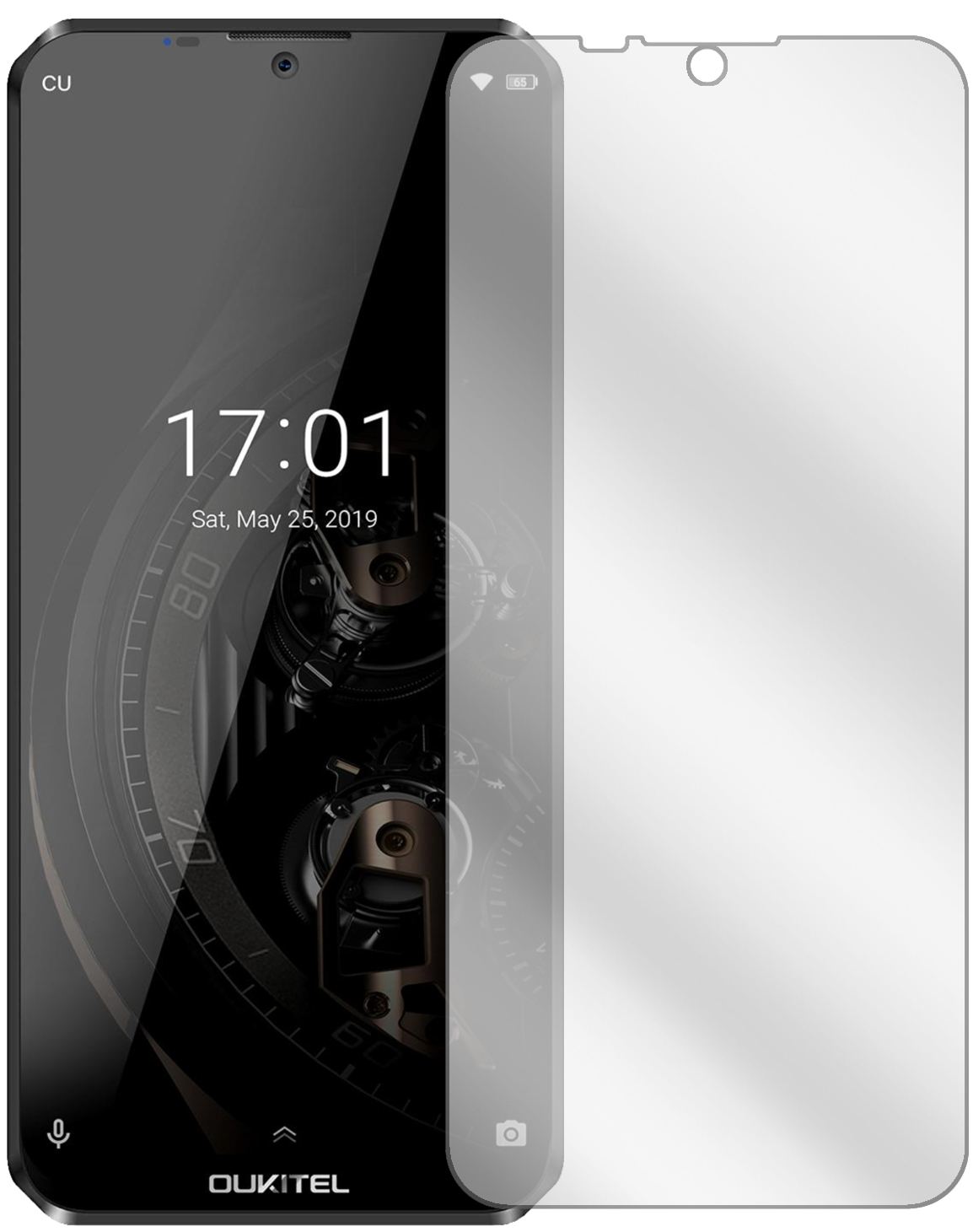 5x Schutzfolie klar für Oukitel K12 Display-Schutz (2)
