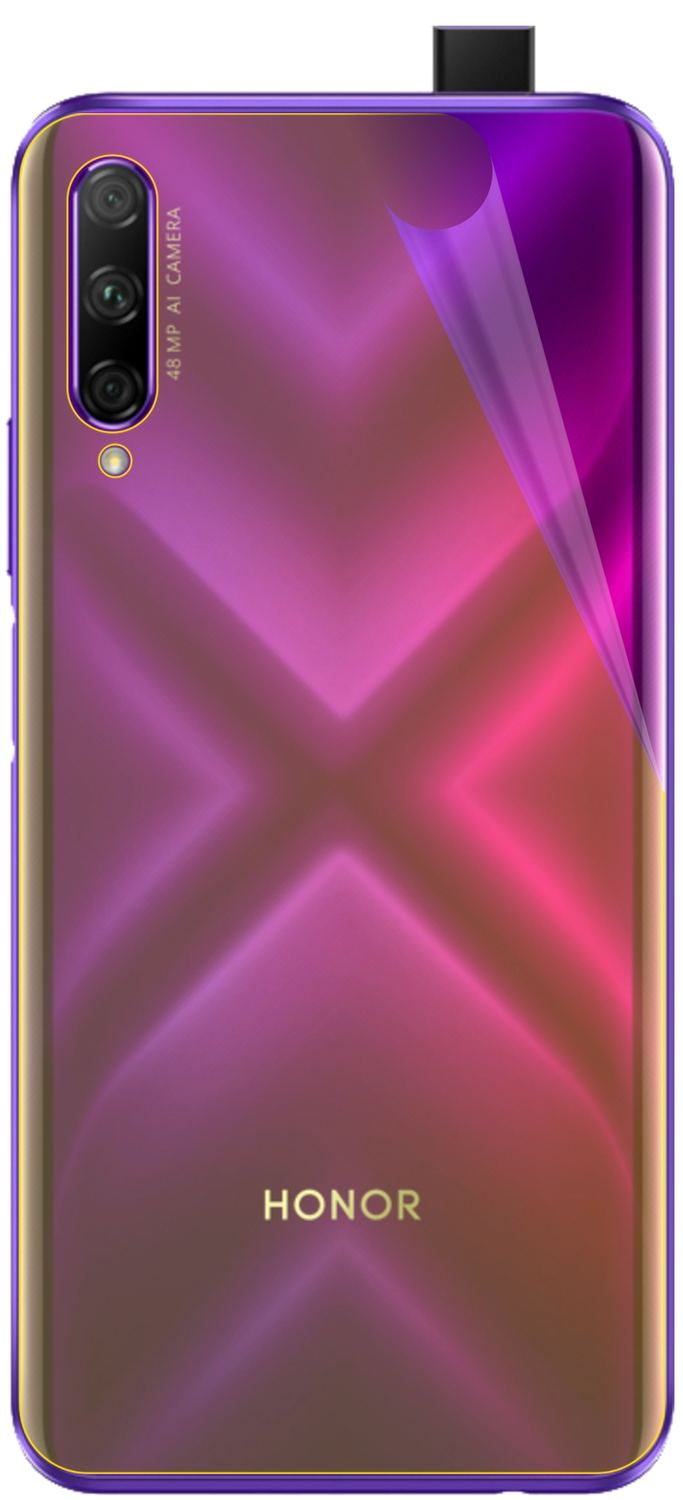 3x 3D Full Cover Schutzfolie für Honor 9X Rückseit (3)