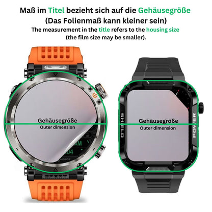 Blickschutzfolie für Amazfit GTR 42mm Smartwatch m (2)