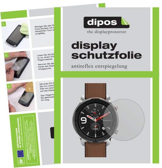 5x Schutzfolie matt für Amazfit GTR 42mm Smartwatc (1)