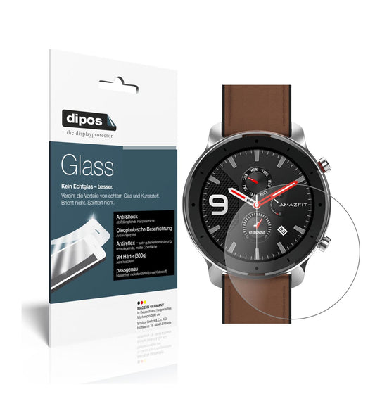 2x 9H Schutzfolie matt für Amazfit GTR 42mm Smartw (1)
