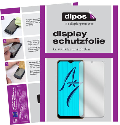 5x Schutzfolie klar für Oppo AX7 Pro Display-Schut (1)