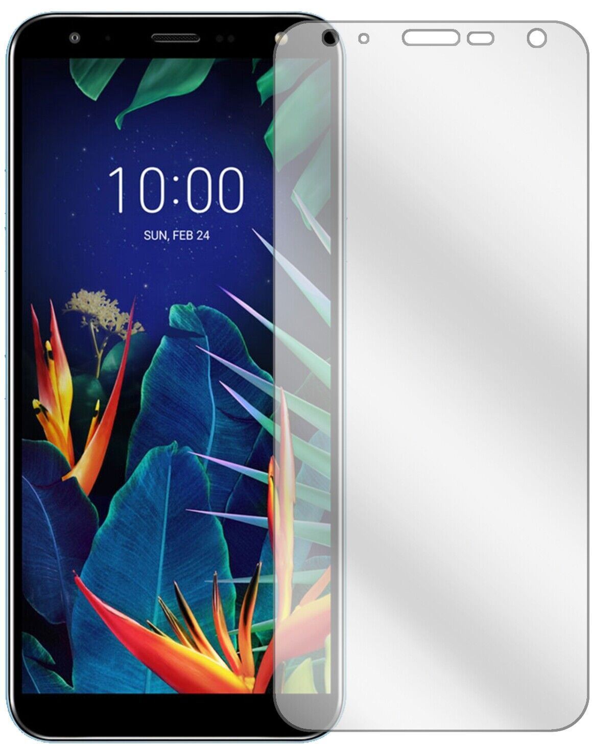 5x Schutzfolie klar für LG K40 Display-Schutzfolie (1)