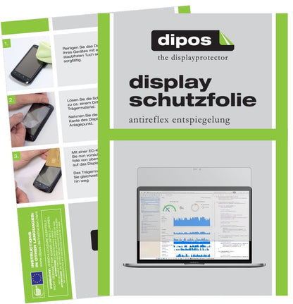 1x Schutzfolie matt für Apple MacBook Pro 13 Zoll  (2)