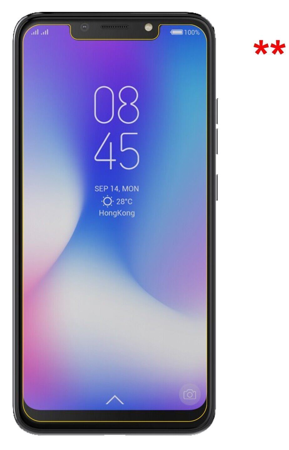 1x 9H Schutzfolie matt für Tecno Camon 11 Pro Panz (9)