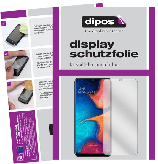 2x Schutzfolie klar für Samsung Galaxy A20e Displa (1)