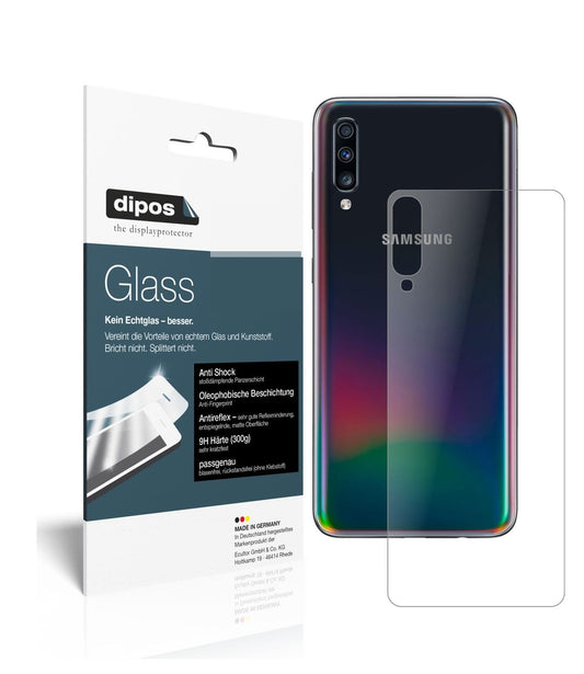 2x 9H Schutzfolie matt für Samsung Galaxy A70 Rück (1)