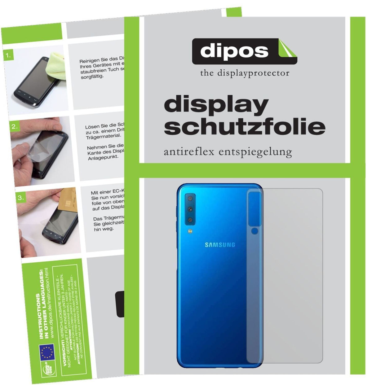 1x Schutzfolie matt für Samsung J4 Core (2018) Rüc (2)