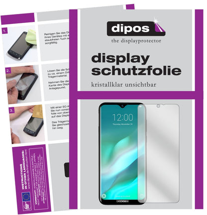6x Schutzfolie klar für Doogee X90L Display-Schutz (1)