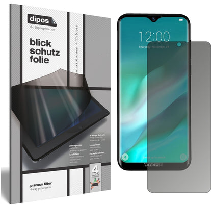 Blickschutzfolie für Doogee X90L matt Schutzfolie  (1)