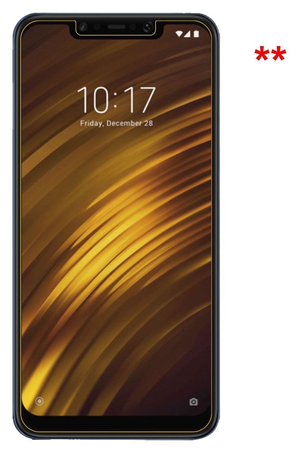 3x Schutzfolie klar für Xiaomi Pocophone F1 Displa (4)