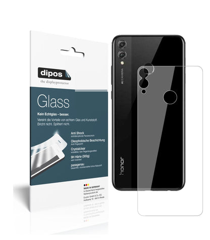 2x 9H Schutzfolie für Honor View 10 Lite Rückseite (1)