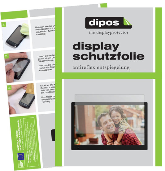 2x Schutzfolie matt für NIX Advance 17.3 Zoll Wide (1)