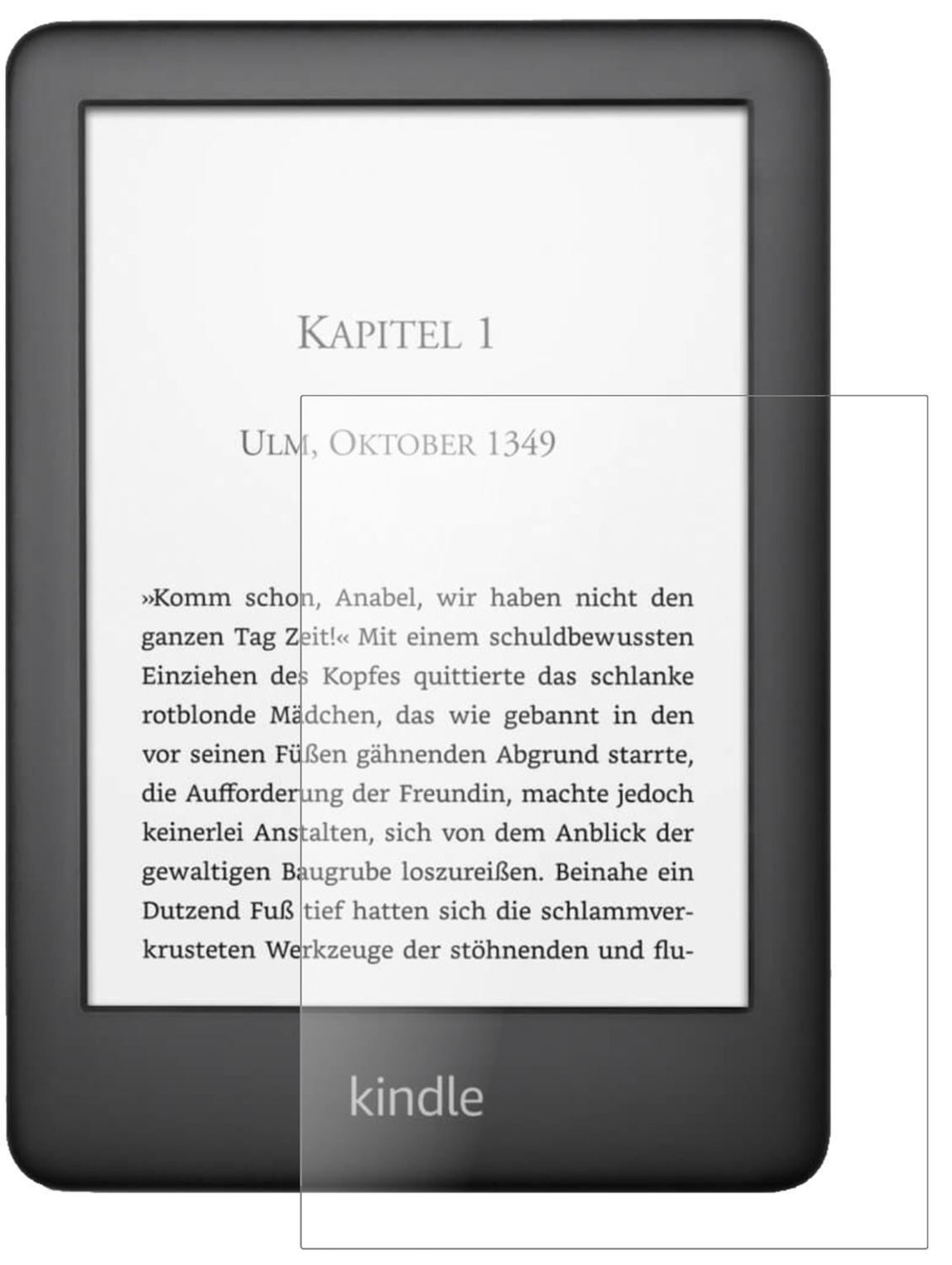 2x 9H Schutzfolie matt für Amazon Kindle E-Reader  (2)