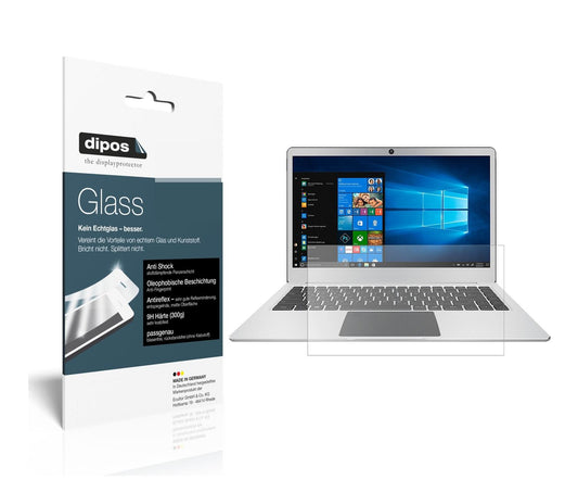 2x 9H Schutzfolie matt für Trekstor Primebook P14B (1)
