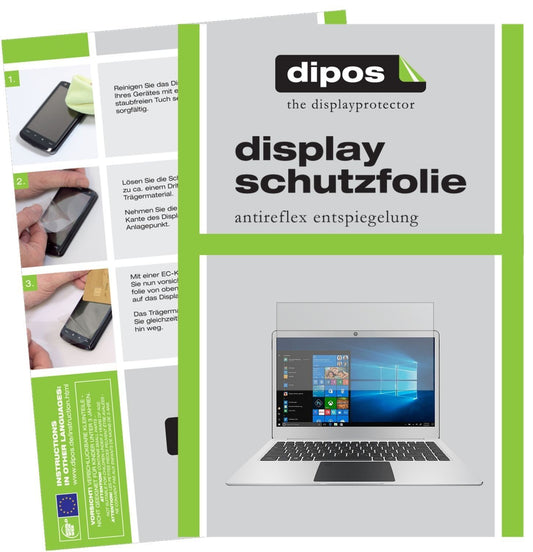 2x Schutzfolie matt für Trekstor Primebook P14B Di (1)