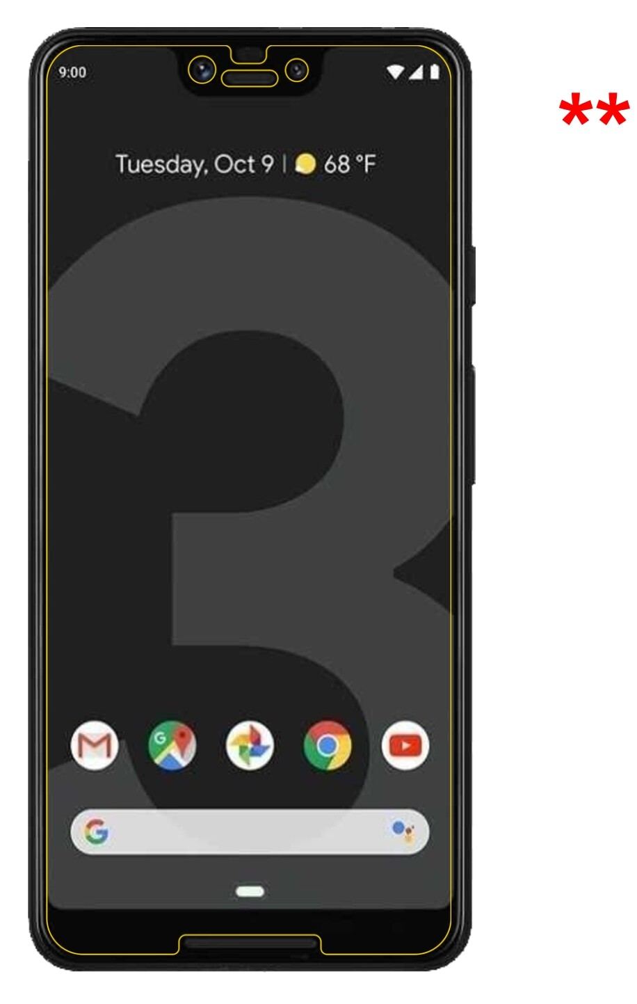 2x Schutzfolie klar für HTC Exodus 1 Display-Schut (5)