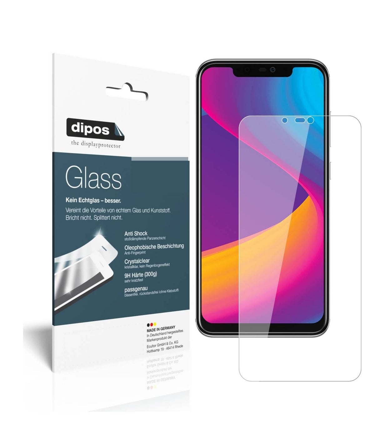 2x 9H Schutzfolie für Panasonic Eluga X1 Pro Panze (1)