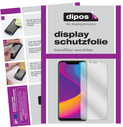 6x Schutzfolie klar für Panasonic Eluga X1 Pro Dis (1)