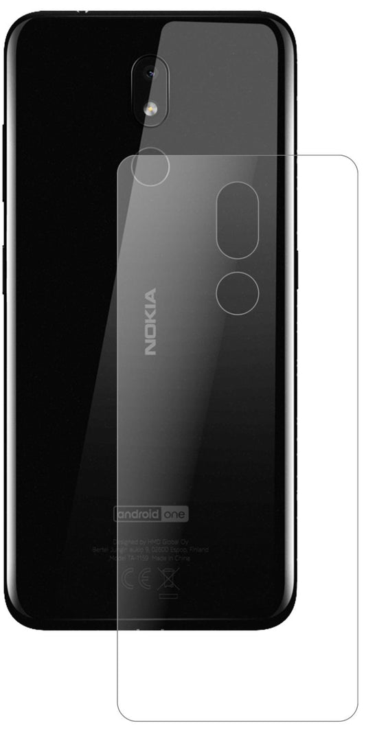 1x 9H Schutzfolie matt für Nokia 3.2 Rückseite Pan (1)