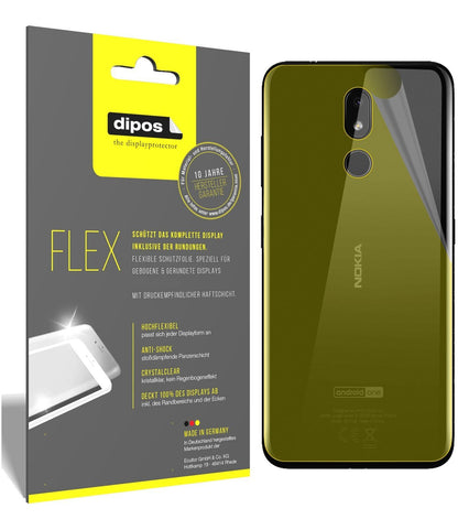 3x 3D Full Cover Schutzfolie für Nokia 3.2 Rücksei (1)