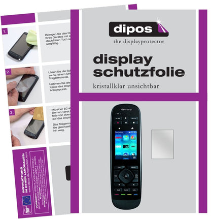 5x Schutzfolie klar für Logitech Harmony Ultimate  (2)