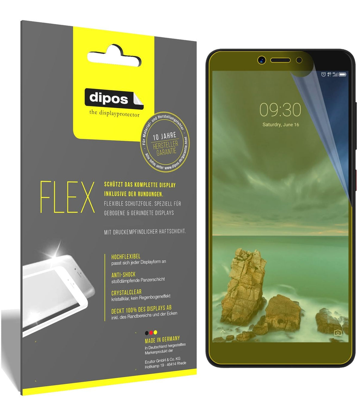3x 3D Full Cover Schutzfolie für ZTE Blade A7 Vita (1)
