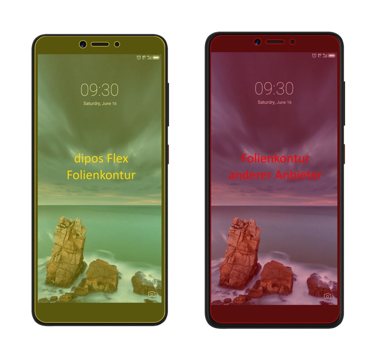 3x 3D Full Cover Schutzfolie für ZTE Blade A7 Vita (2)
