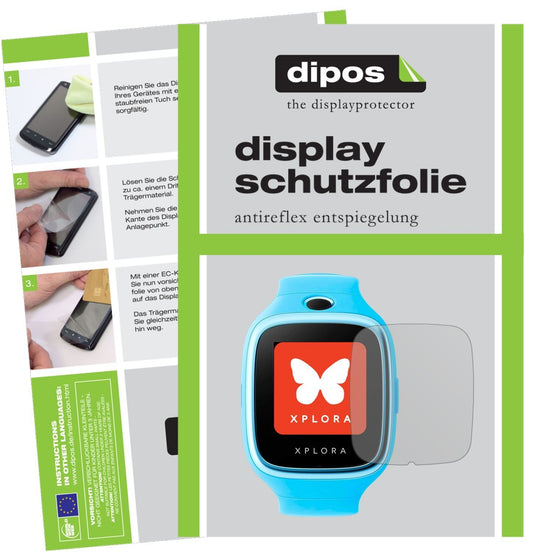 6x Schutzfolie matt für XPLORA 3S Display-Schutzfo (1)