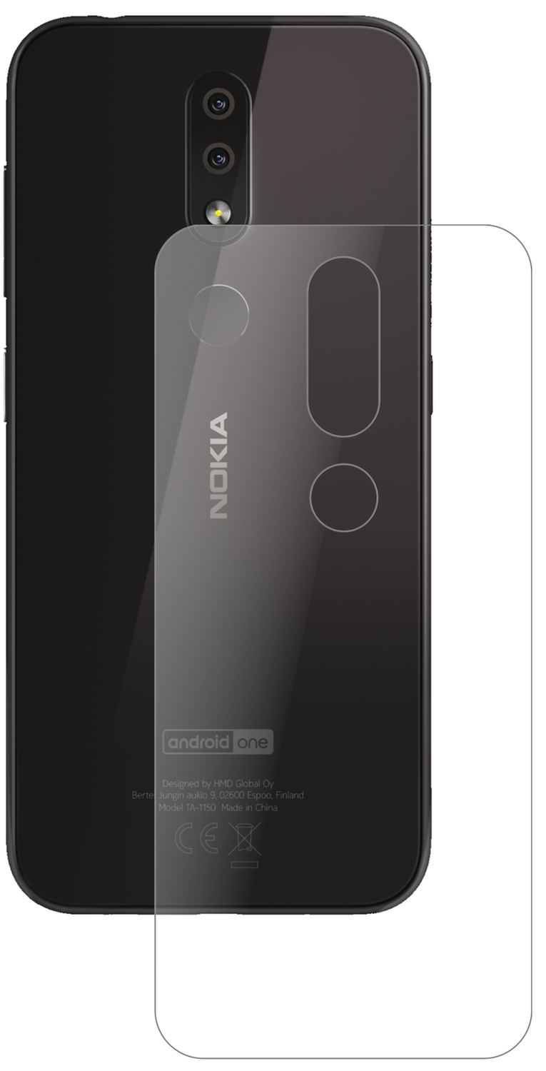 1x 9H Schutzfolie matt für Nokia 4.2 Rückseite Pan (1)