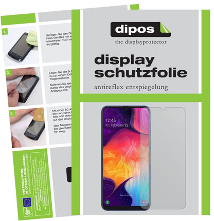 5x Schutzfolie matt für Samsung Galaxy A50 Display (2)