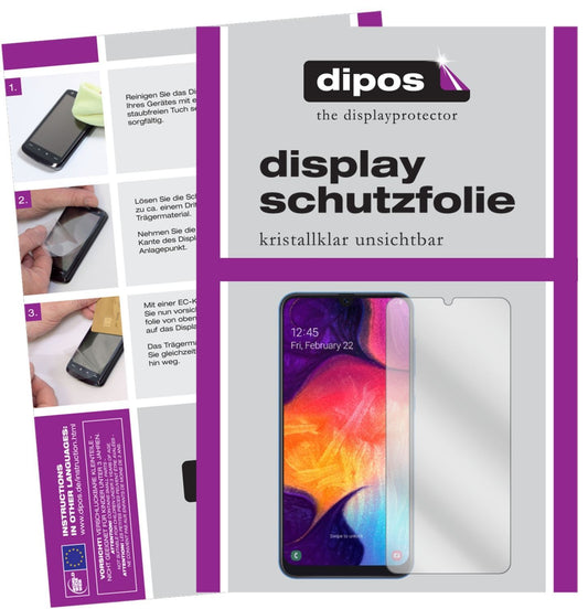 6x Schutzfolie klar für Samsung Galaxy A40 Display (1)