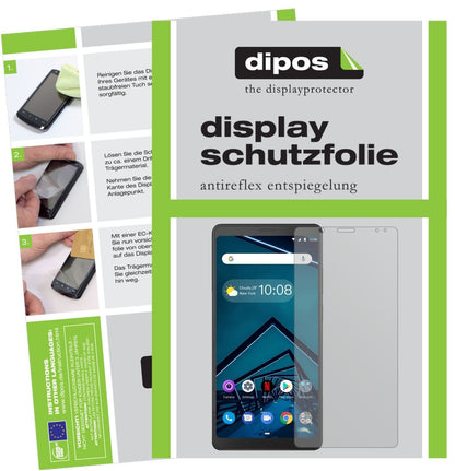 2x Schutzfolie matt für Lenovo Tab V7 Display-Schu (1)