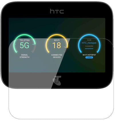 2x 9H Schutzfolie für HTC 5G Hub Panzerfolie (2)