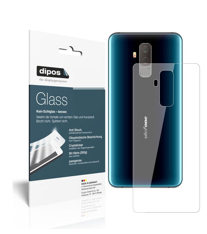 2x 9H Schutzfolie für Ulefone T2 Rückseite Panzerf (1)