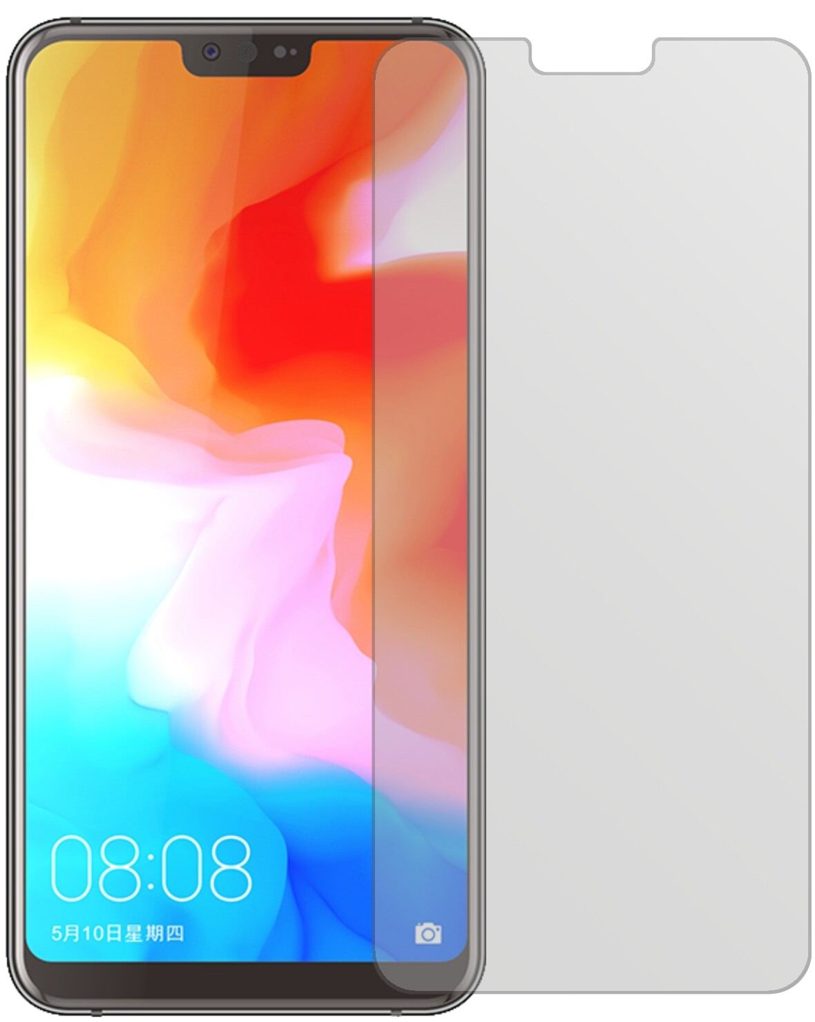 4x Schutzfolie matt für Ulefone T2 Display-Schutzf (2)